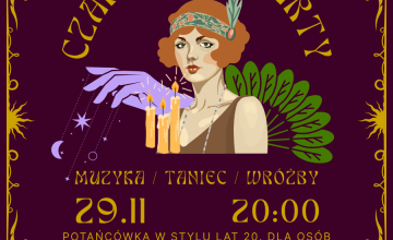 "Czary-mary party" - andrzejkowe szaleństwo pełne czarów dla dorosłych